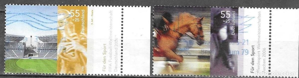 Sellos: SELLOS USADOS DE ALEMANIA 2006, YT 2344/ 45