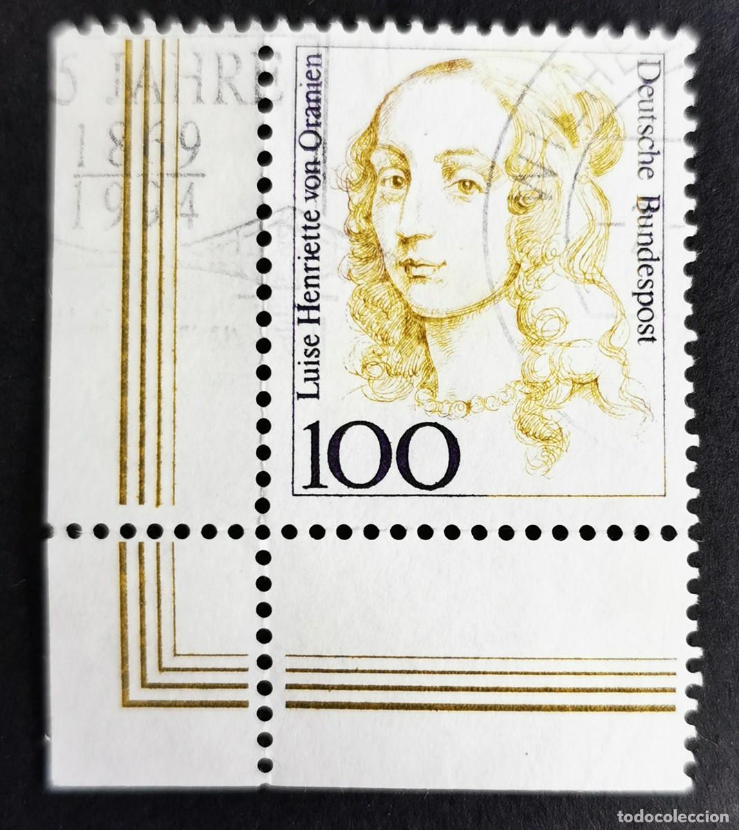 Sellos: Sello Alemania R. Federal 1994, Mujeres alemanas: Luisa Henriette de Orange, 100 Pf. Michel: DE 1756
