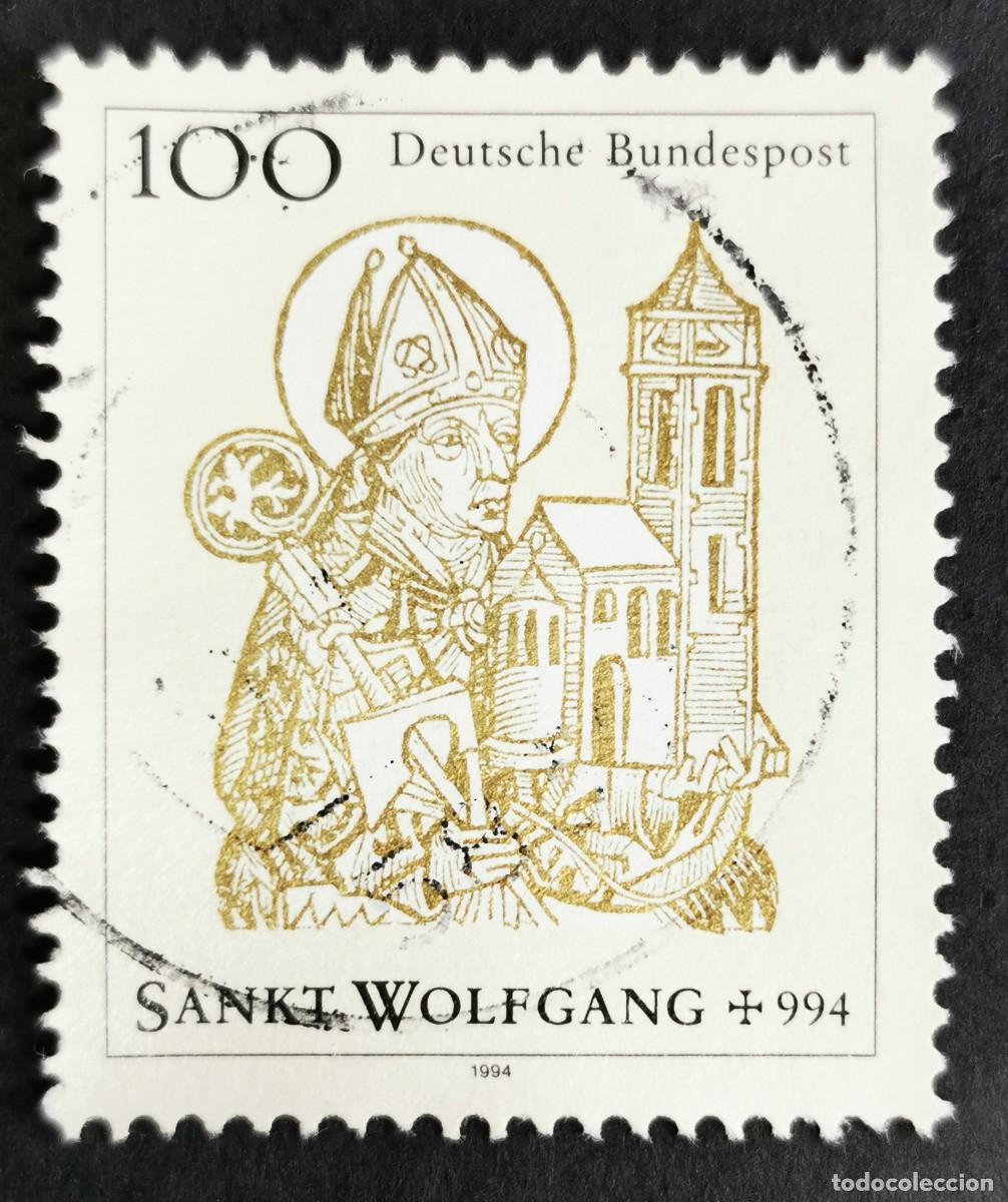 Sellos: Sello Alemania R. Federal 1994, Iglesia de San Wolfgang, 100 Pf. Michel: DE 1762