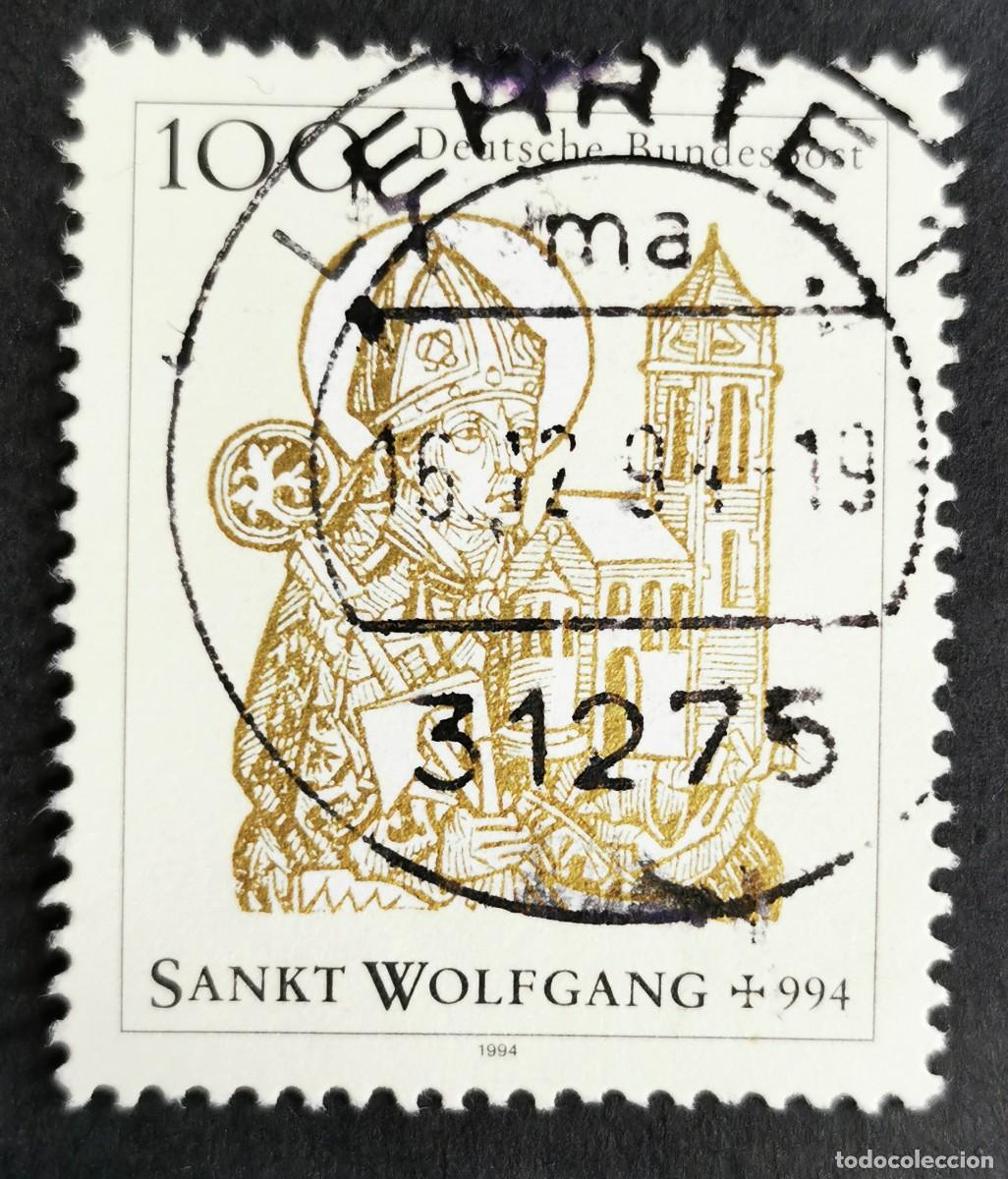 Sellos: Sello Alemania R. Federal 1994, Iglesia de San Wolfgang, 100 Pf. Michel: DE 1762