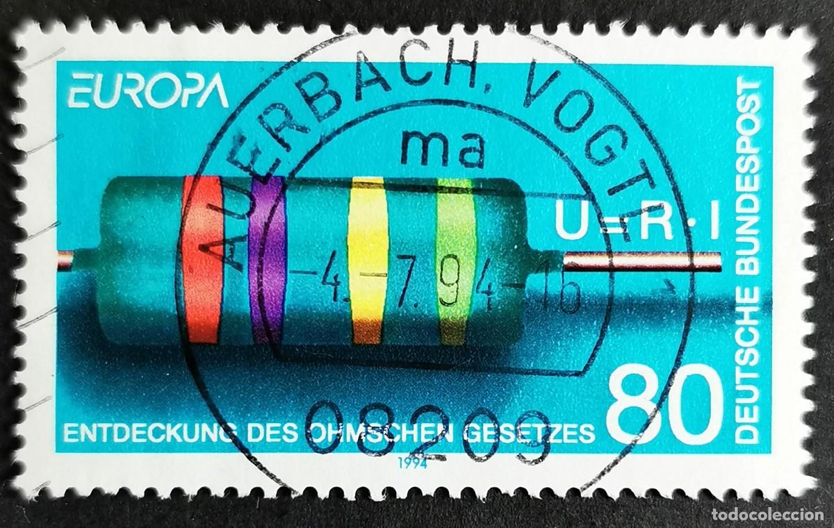 Sellos: Sello Alemania R. Federal 1994, Resistencia y f&oacute;rmula, 80 Pf. Michel: DE 1732