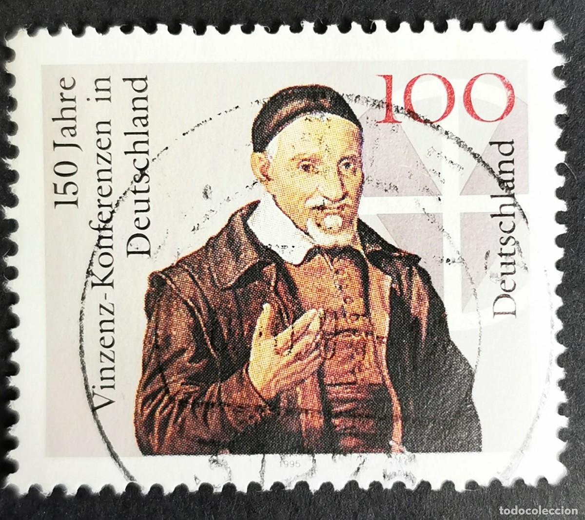 Sellos: Sello Alemania R. Federal 1995, 150&ordm; aniversario Conferencias Vincent, 100 Pf. Michel: DE 1793