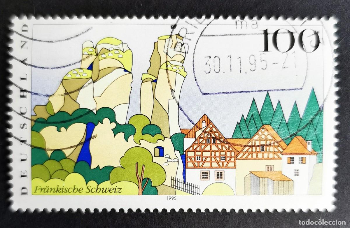Sellos: Sello Alemania R. Federal 1995, Suiza Francona, 100 Pf. Michel: DE 1807
