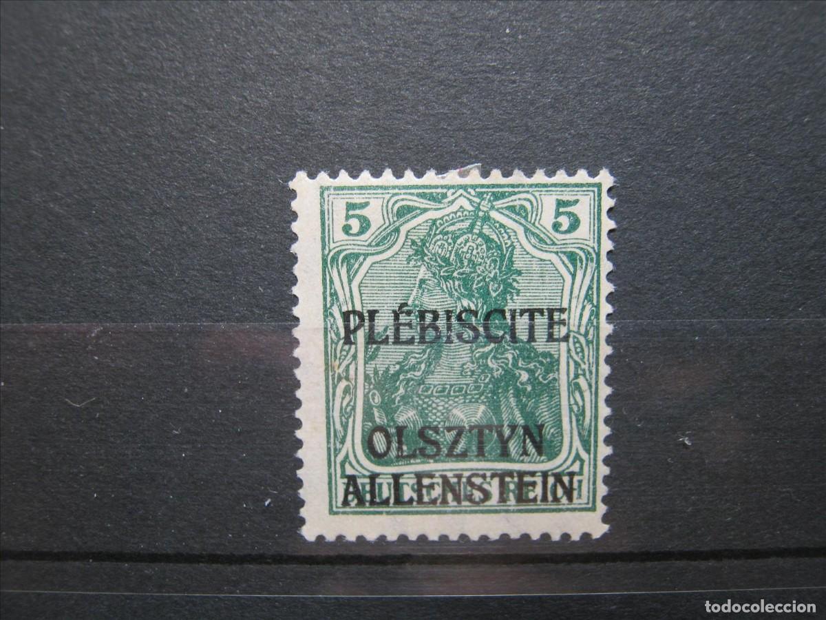 Sellos: ALEMANIA ALLENSTEIN 1920 YVERT 1 MH* LUJO.