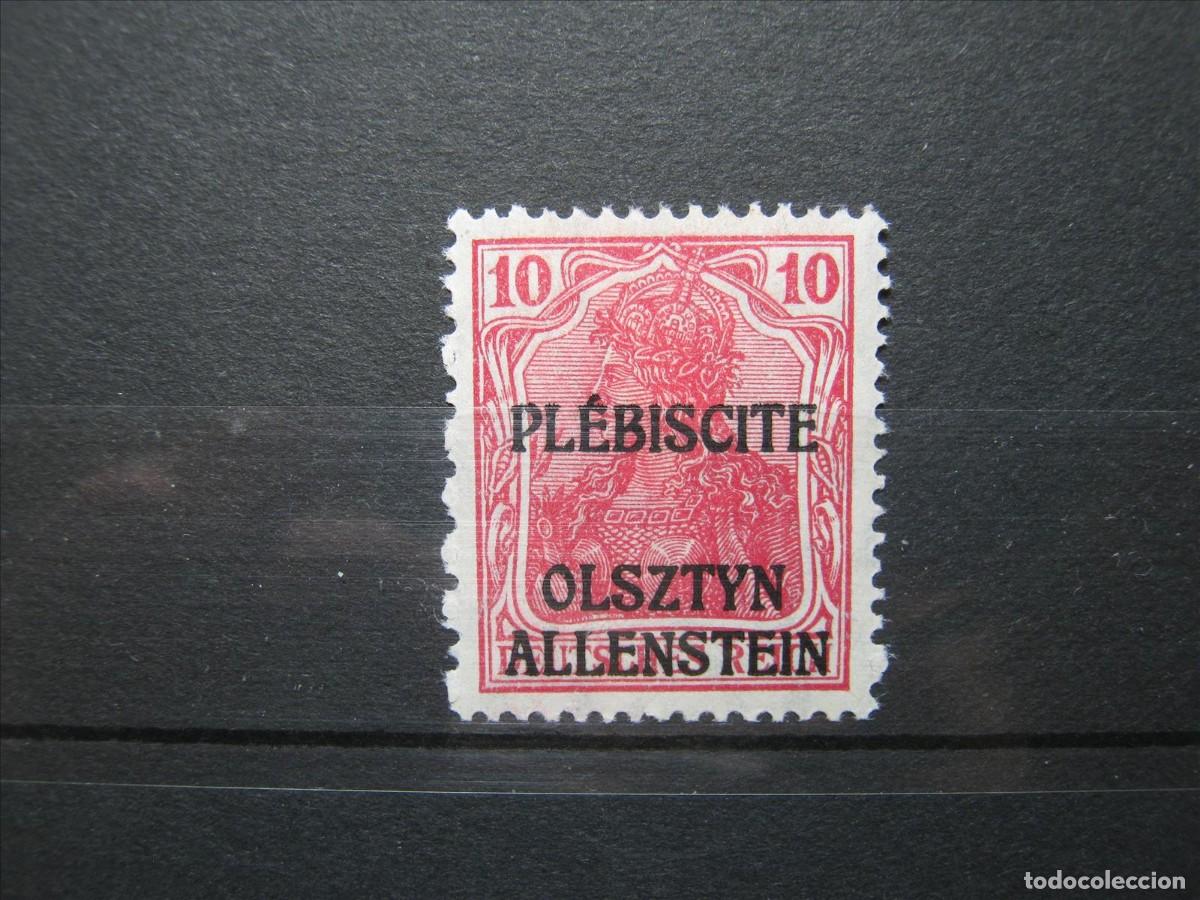 Sellos: ALEMANIA ALLENSTEIN 1920 YVERT 2 MH* LUJO.