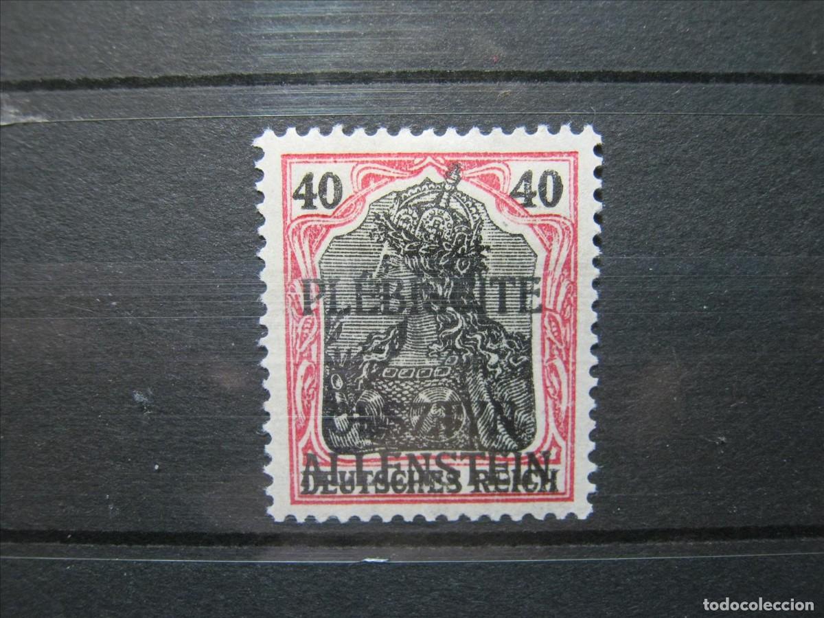 Sellos: ALEMANIA ALLENSTEIN 1920 YVERT 7 MH* LUJO.