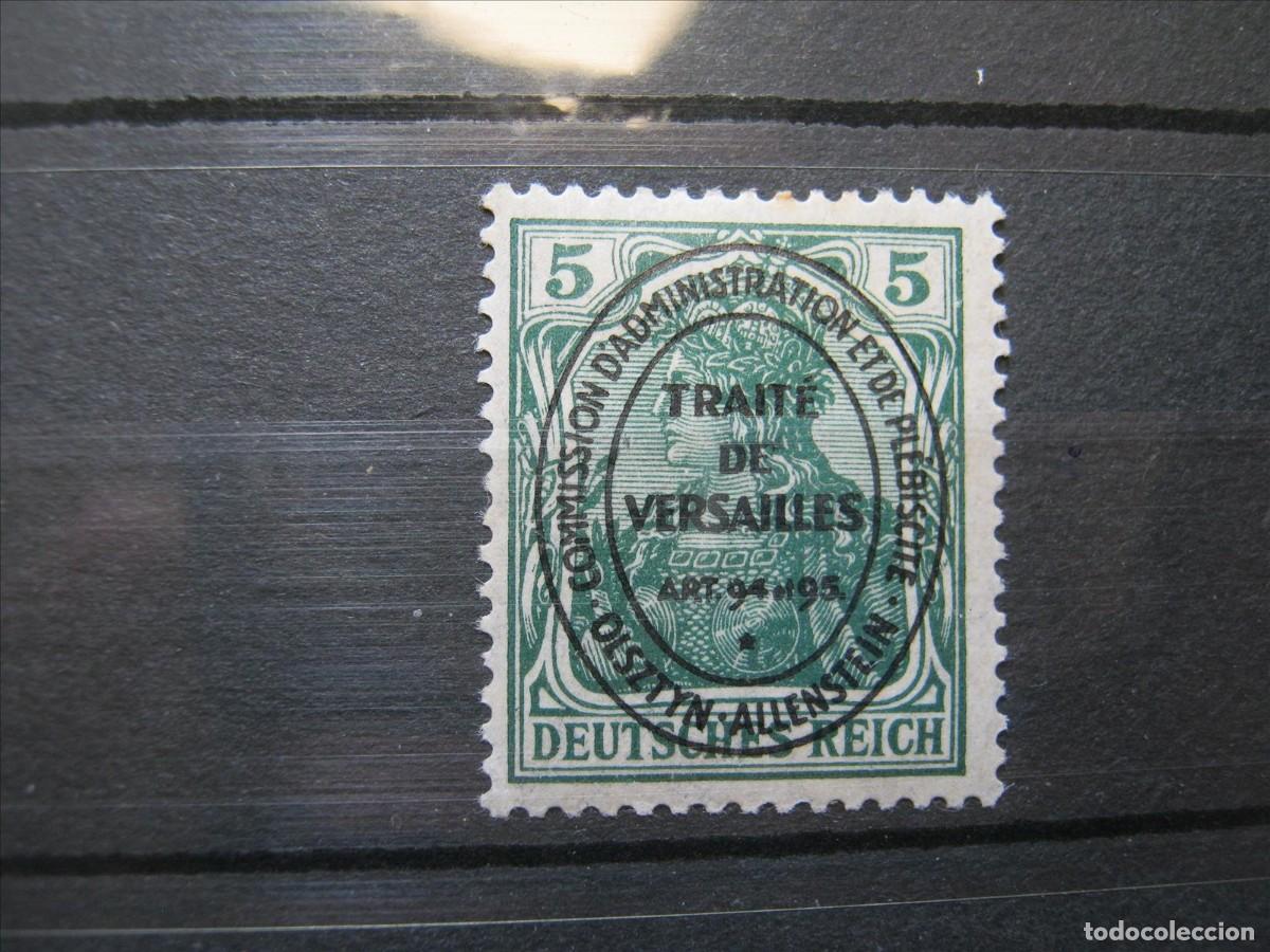 Sellos: ALEMANIA ALLENSTEIN 1920 YVERT 15 MH* LUJO.