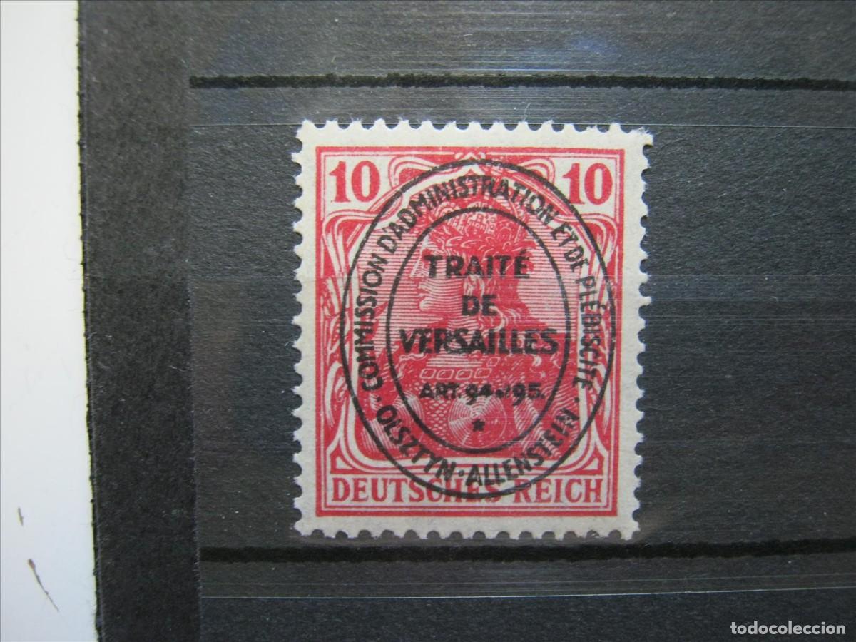 Sellos: ALEMANIA ALLENSTEIN 1920 YVERT 16 MH* LUJO.