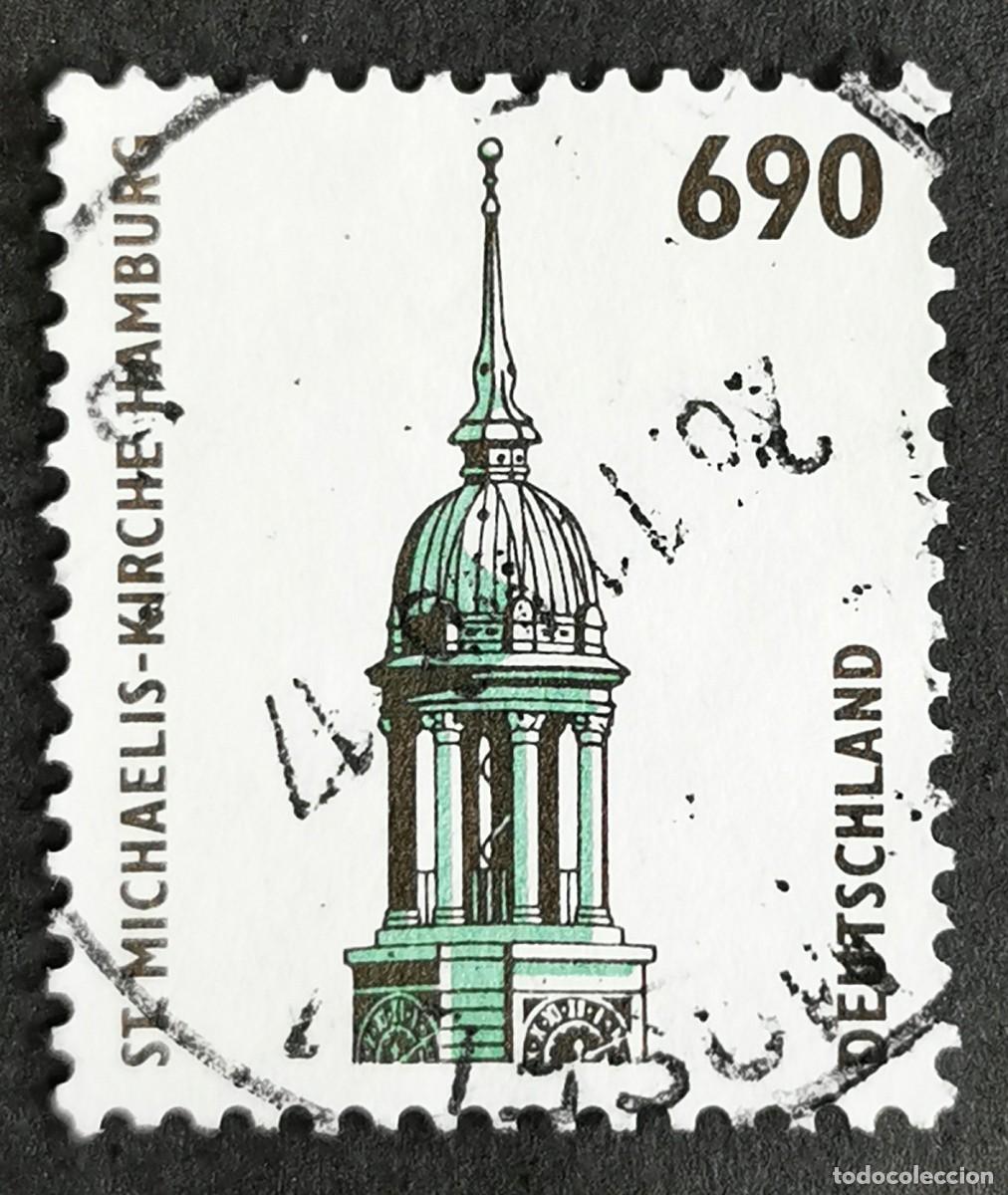 Sellos: Sello Alemania R. Federal 1996, Iglesia de San Miguel, Hamburgo, 690 Pf. Michel: DE 1860