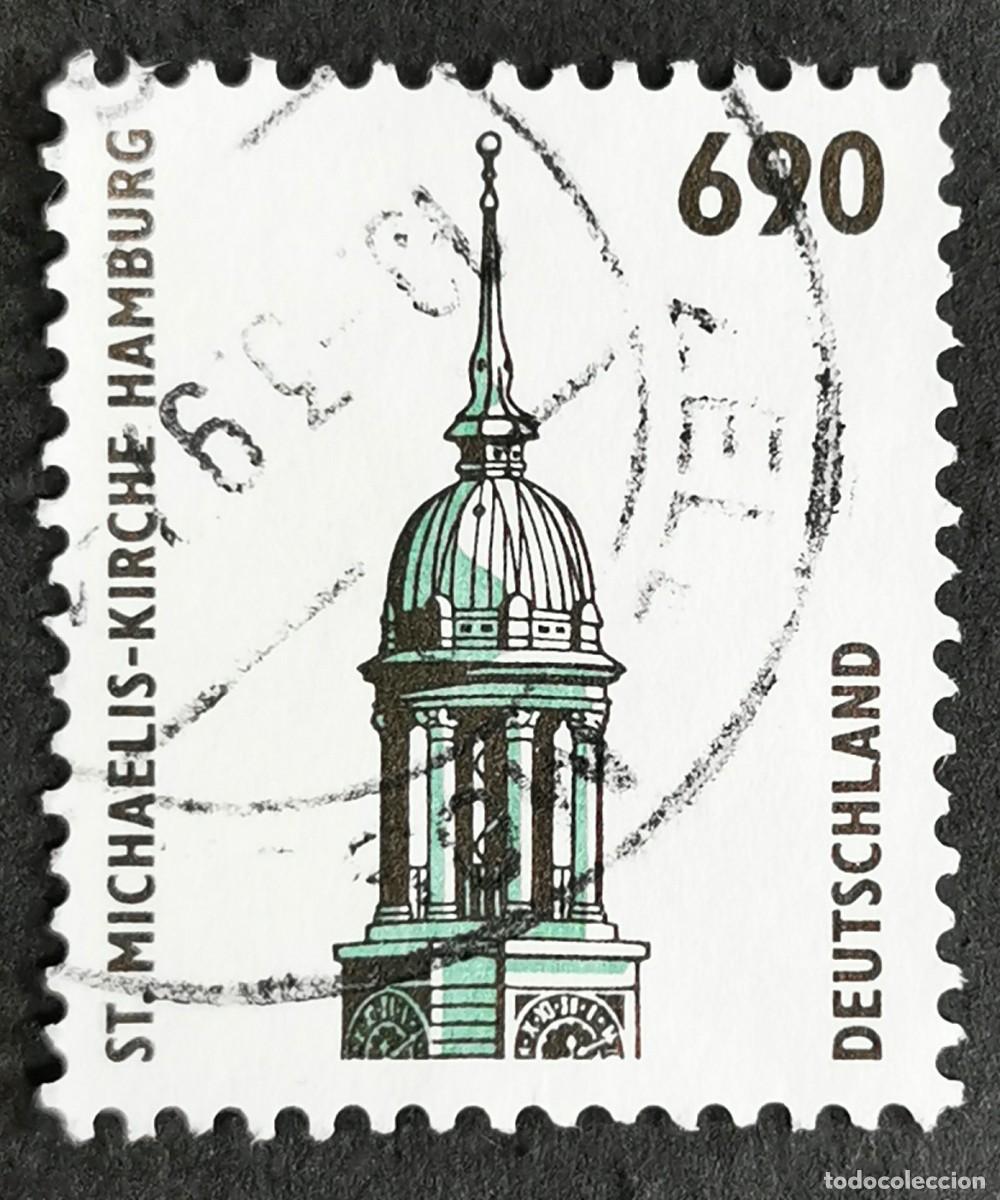 Sellos: Sello Alemania R. Federal 1996, Iglesia de San Miguel, Hamburgo, 690 Pf. Michel: DE 1860