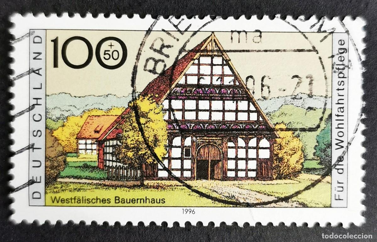 Sellos: Sello Alemania R. Federal 1996, Westfalia, 100 Pf. Michel: DE 1886