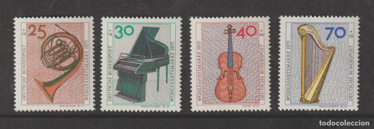 Sellos: Deutschland Germany Allemagne 1973 - Yvert 631/634 mnh**