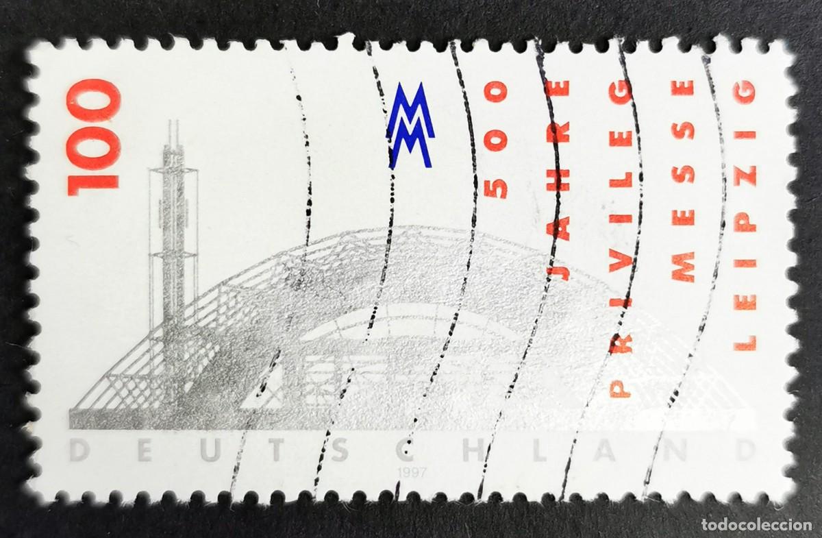 Sellos: Sello Alemania R. Federal 1997, 500&ordm; aniversario concesi&oacute;n feria imperial, 100 Pf. Michel: DE 1905