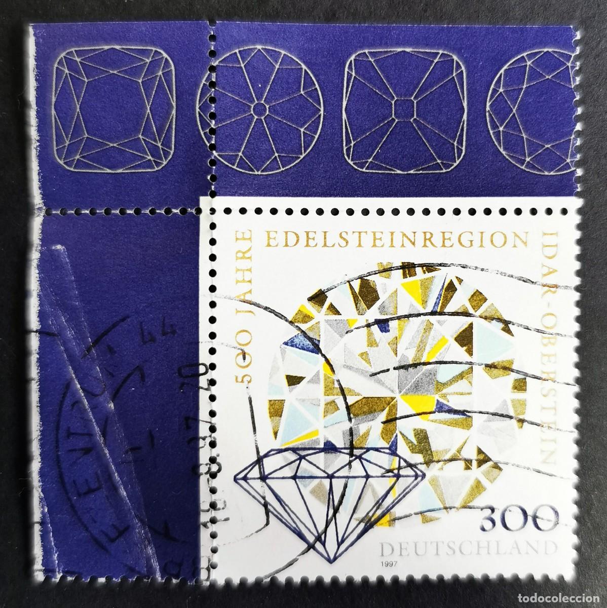Sellos: Sello Alemania R. Federal 1997, Diamantes, 300 Pf. Michel: DE 1911