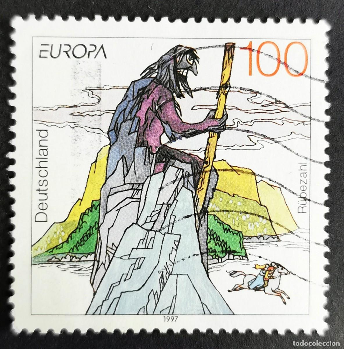 Sellos: Sello Alemania R. Federal 1997, R&uuml;bezahl, 100 Pf. Michel: DE 1916