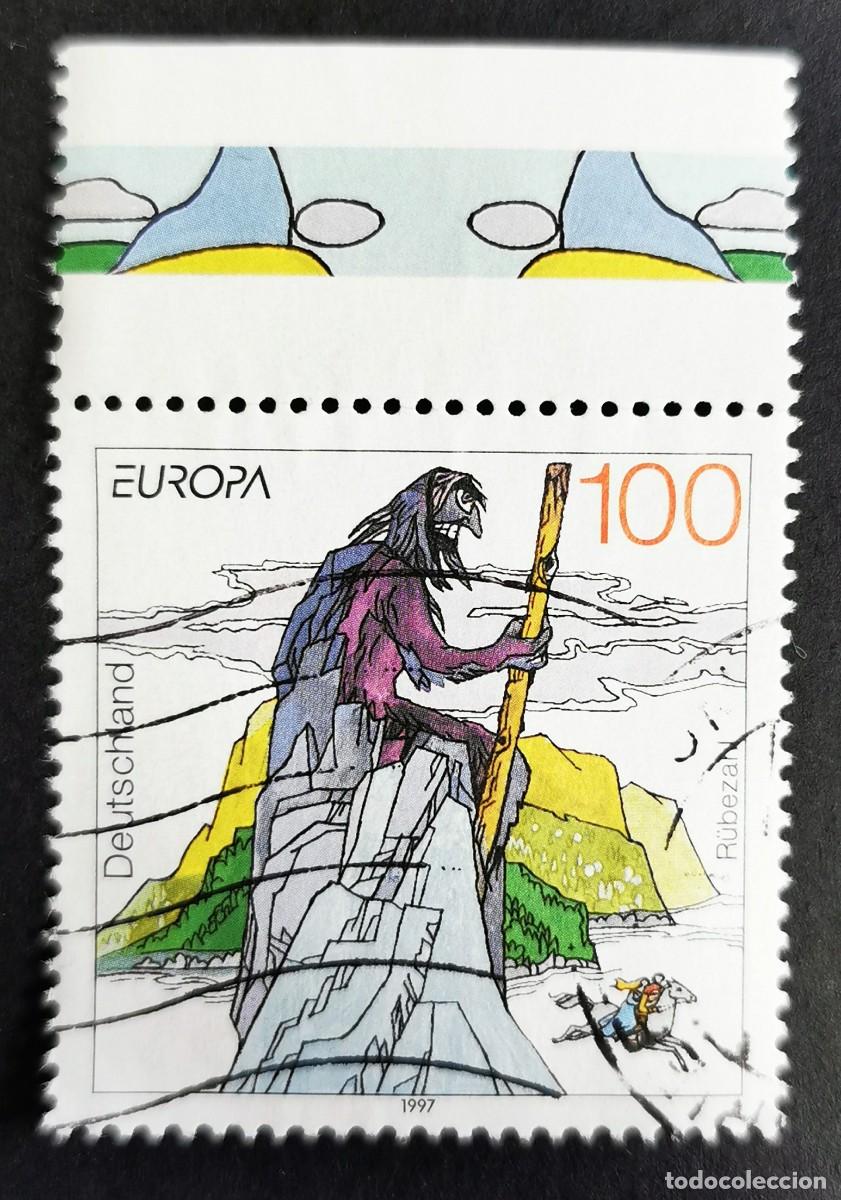 Sellos: Sello Alemania R. Federal 1997, R&uuml;bezahl, 100 Pf. Michel: DE 1916