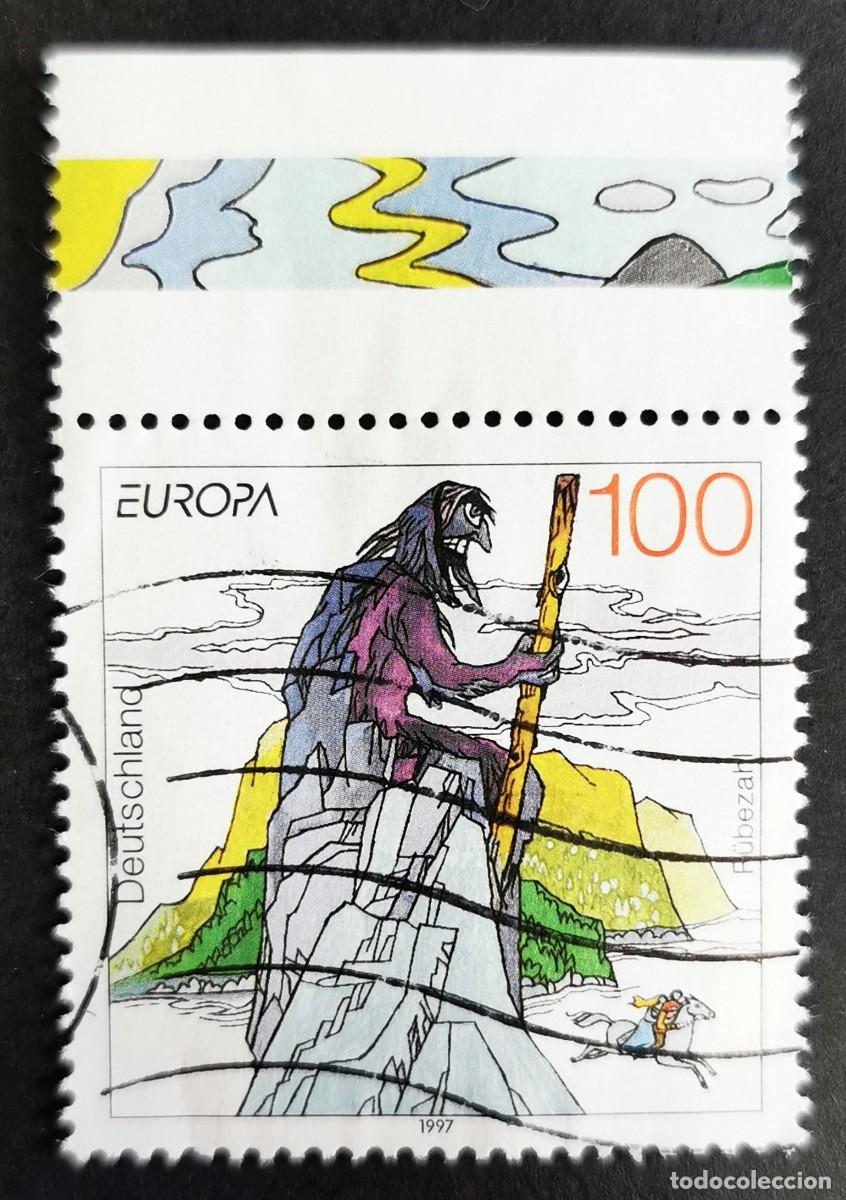 Sellos: Sello Alemania R. Federal 1997, R&uuml;bezahl, 100 Pf. Michel: DE 1916