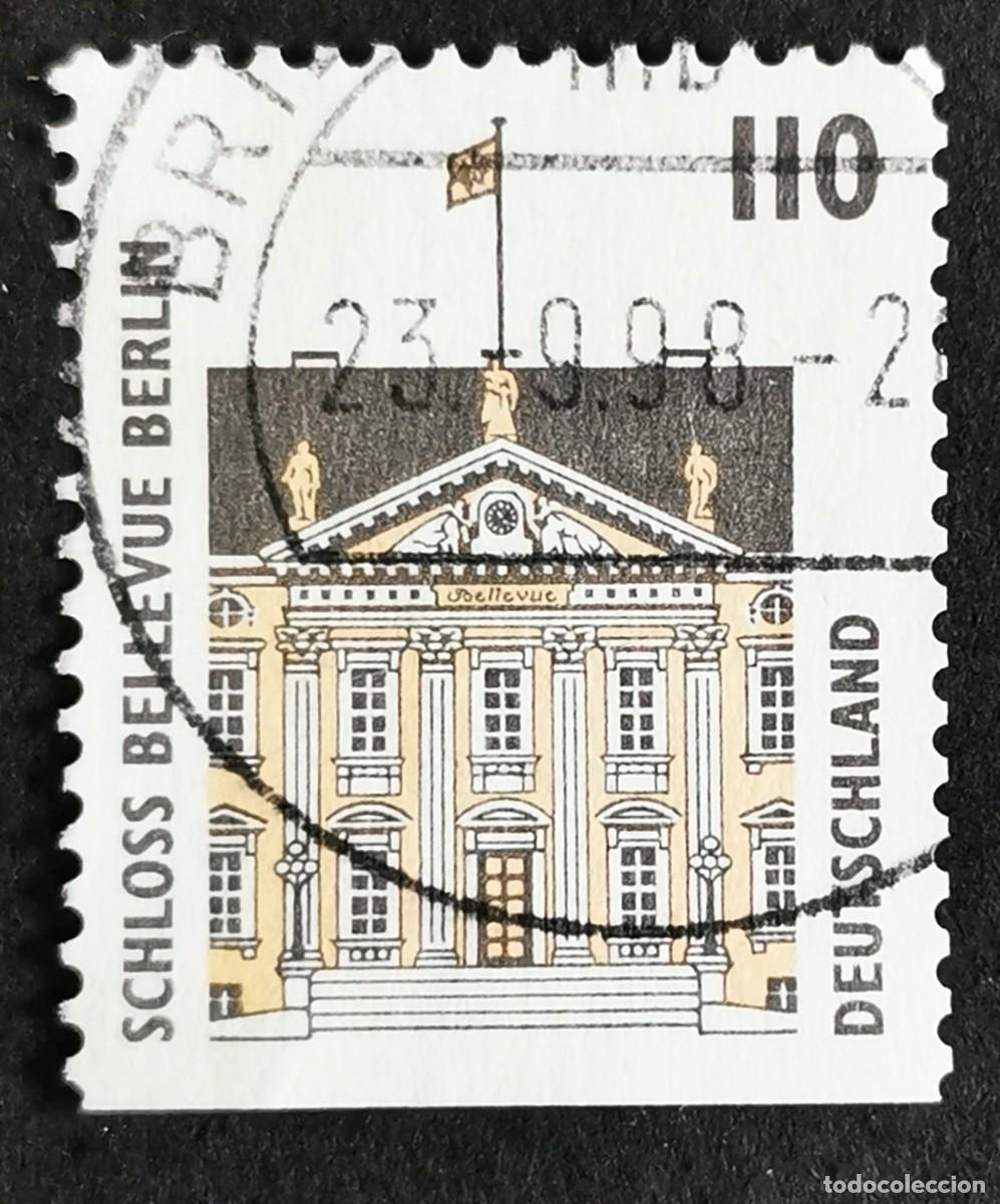 Sellos: Sello Alemania R. Federal 1997, Castillo de Bellevue, Berl&iacute;n, 110 Pf. Michel: DE 1935D