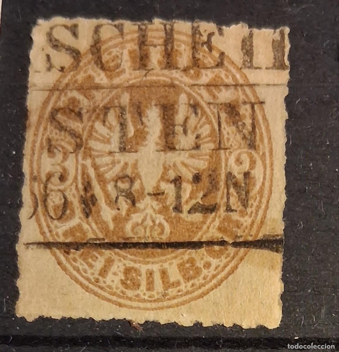 Sellos: ALEMANIA, PRUSIA, 1865, CAT.MI. 18b.