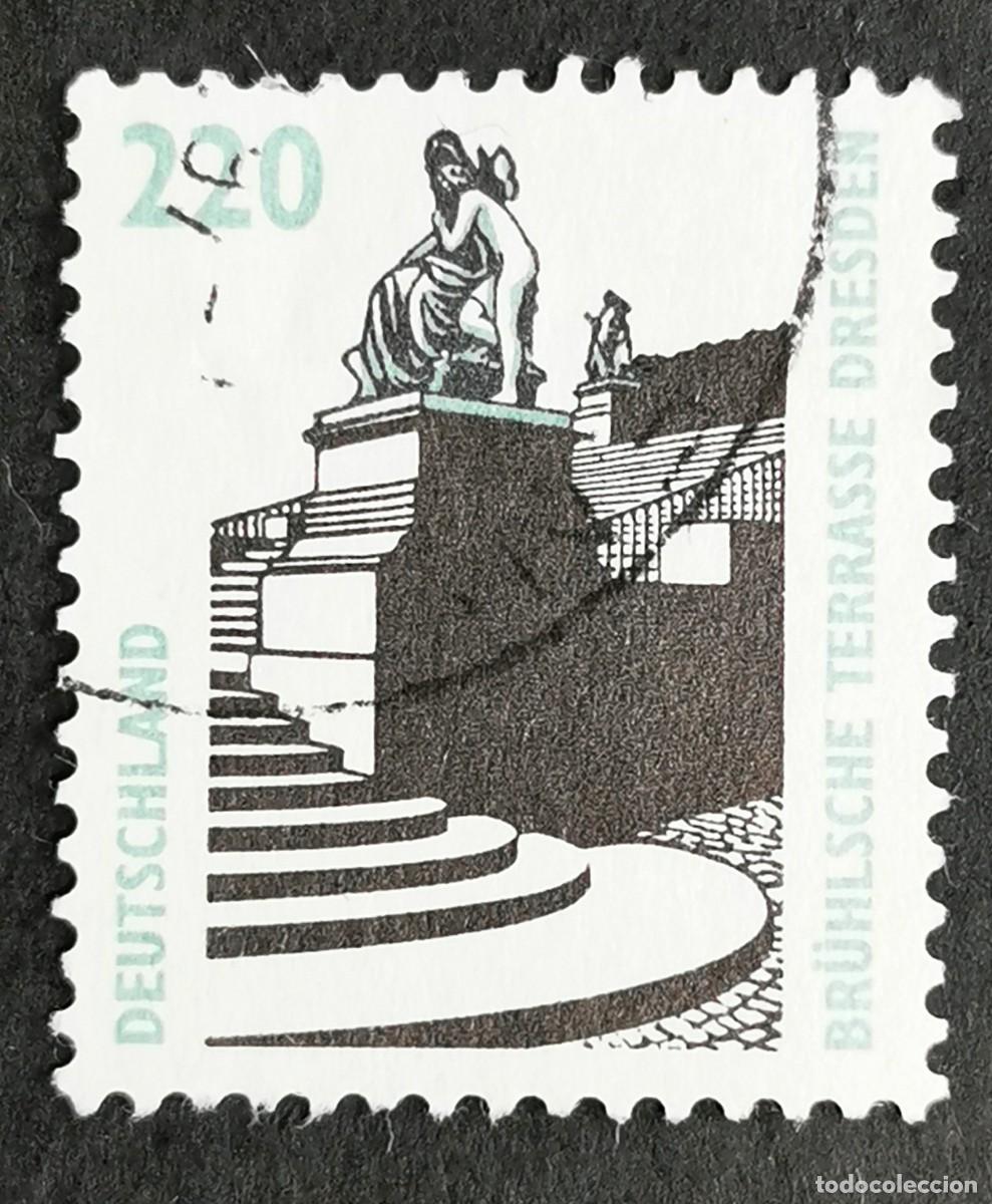 Sellos: Sello Alemania R. Federal 1997, Terraza de Br&uuml;hl, Dresde, 220 Pf. Michel: DE 1936A