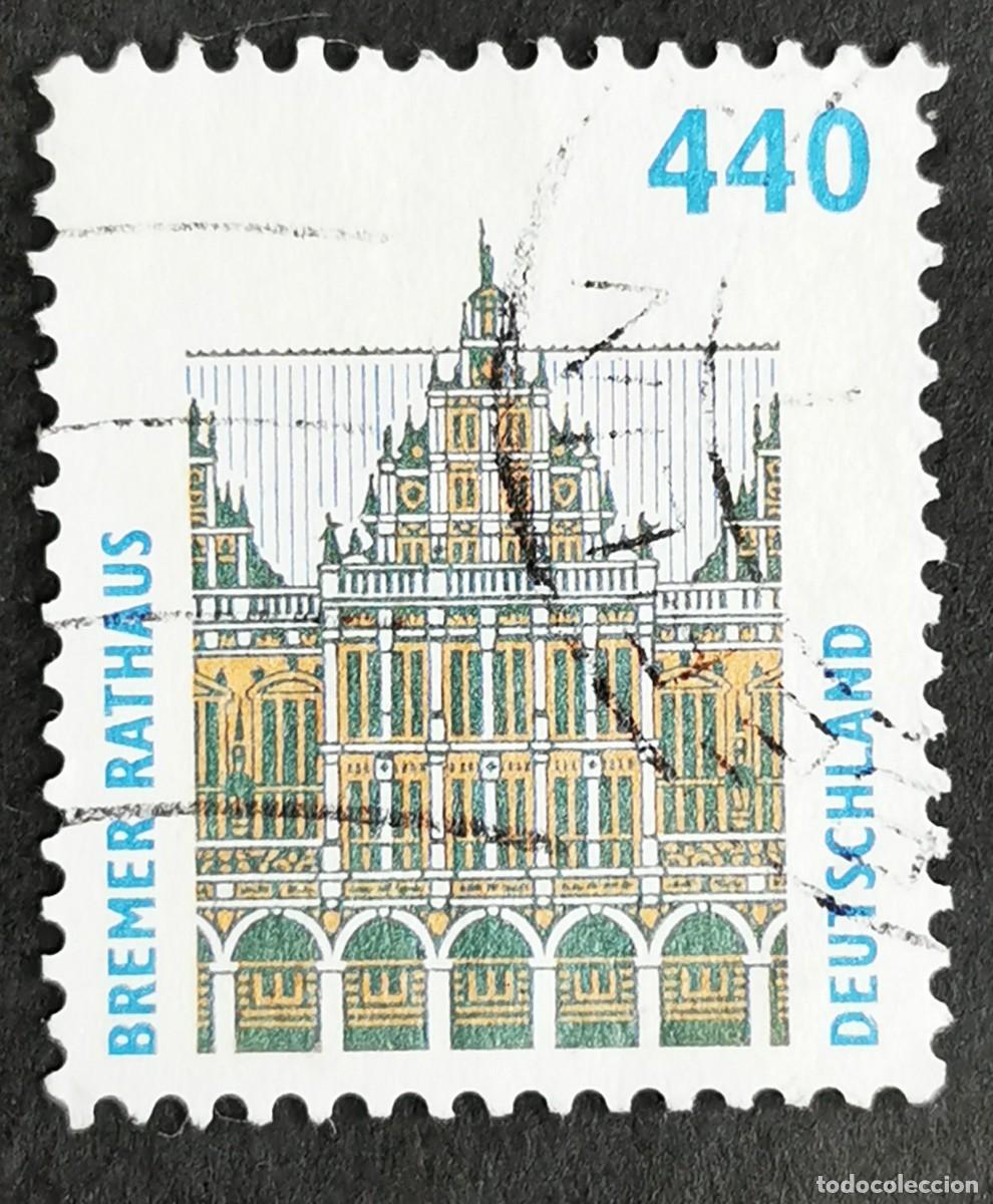 Sellos: Sello Alemania R. Federal 1997, Ayuntamiento de Bremen, 440 Pf. Michel: DE 1937A
