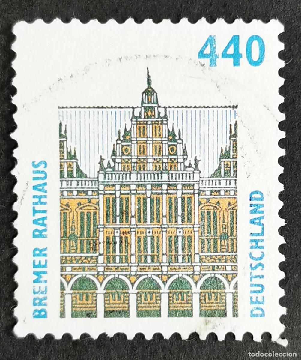 Sellos: Sello Alemania R. Federal 1997, Ayuntamiento de Bremen, 440 Pf. Michel: DE 1937A