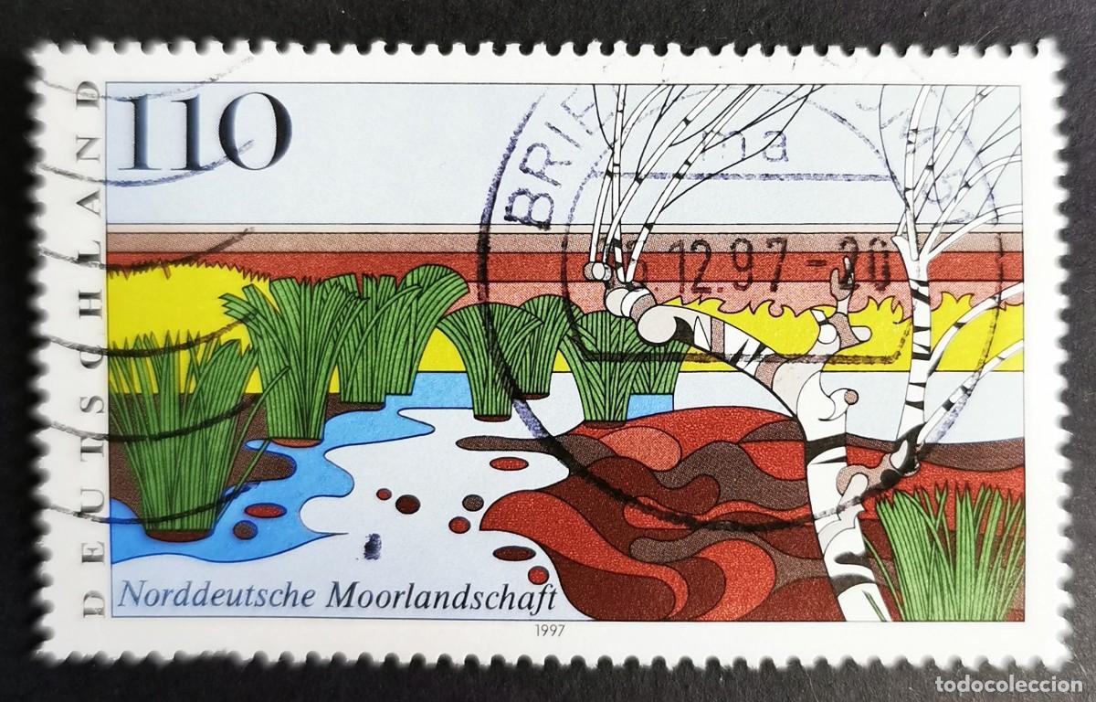 Sellos: Sello Alemania R. Federal 1997, P&aacute;ramo en el norte de Alemania, 110 Pf. Michel: DE 1945