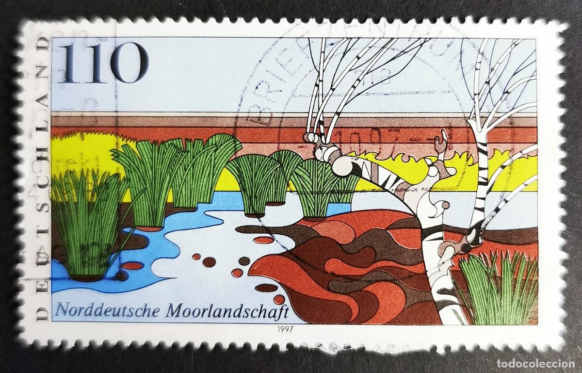 Sellos: Sello Alemania R. Federal 1997, P&aacute;ramo en el norte de Alemania, 110 Pf. Michel: DE 1945