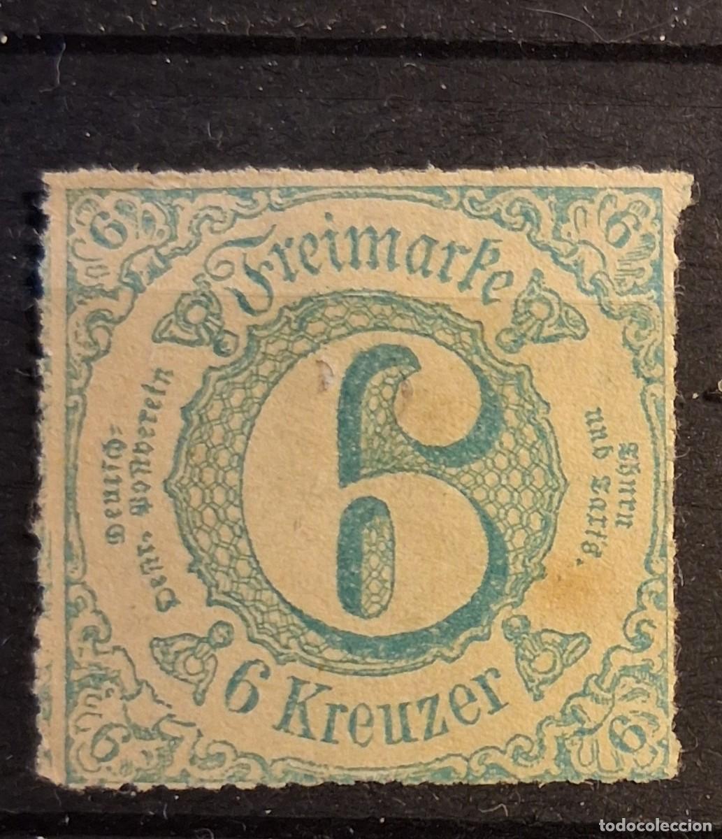 Sellos: ALEMANIA, THURN Y TAXIS, 1865, CAT.YT. 4.