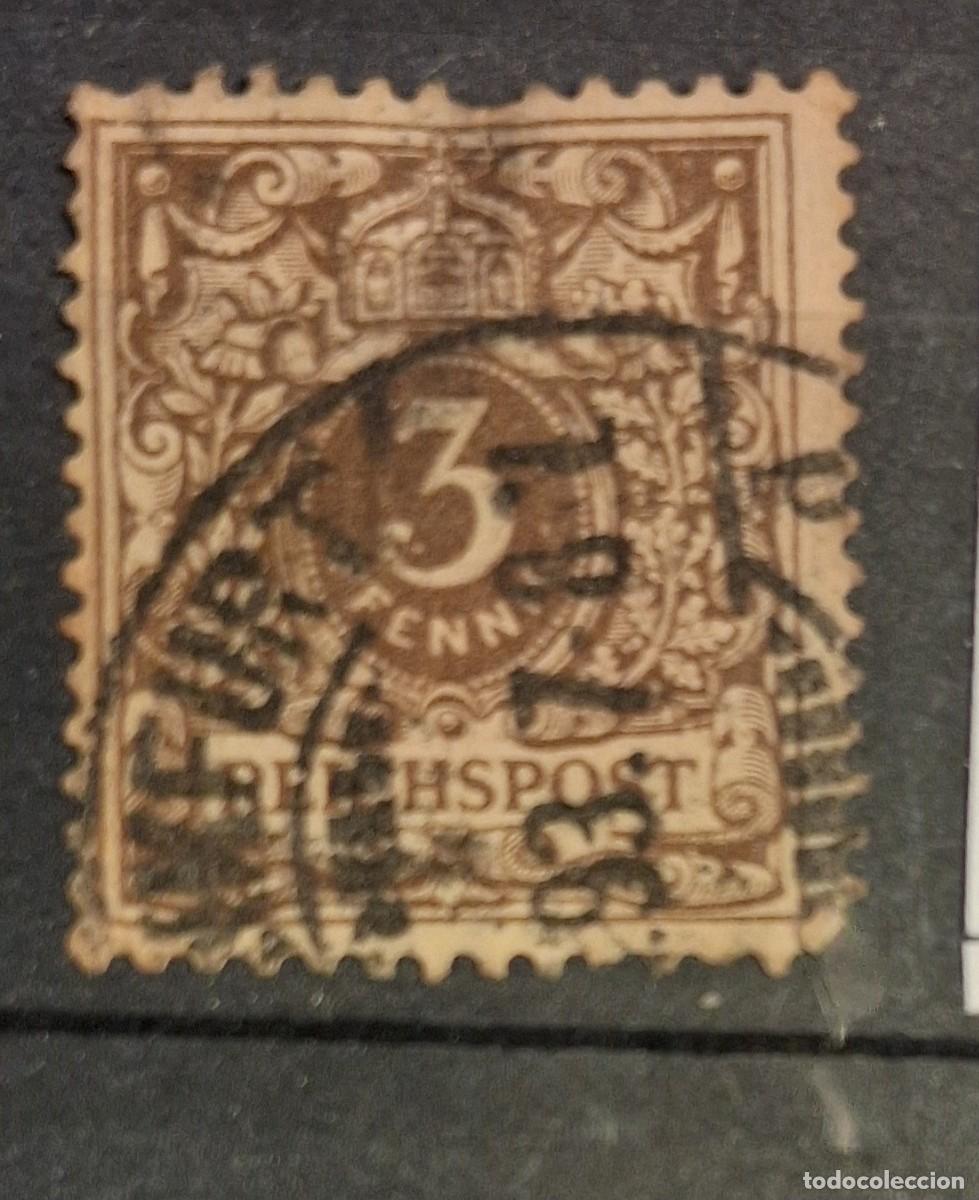 Sellos: ALEMANIA, REINO, 1889, CAT.YT. NO LISTADO.