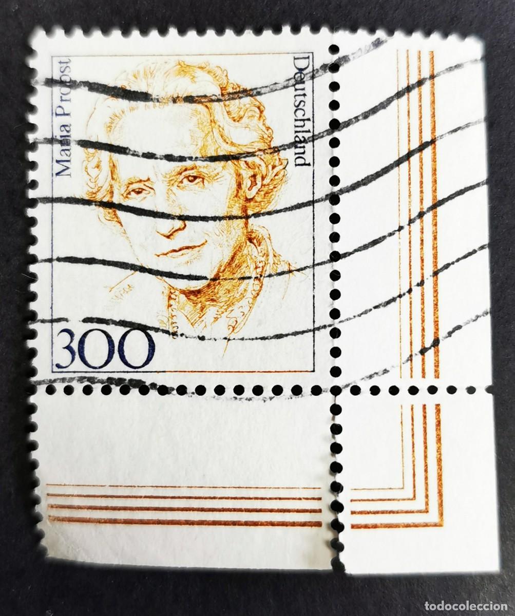Sellos: Sello Alemania R. Federal 1997, Mujeres alemanas: Mar&iacute;a Probst (1902-1967), 300 Pf. Michel: DE 1956