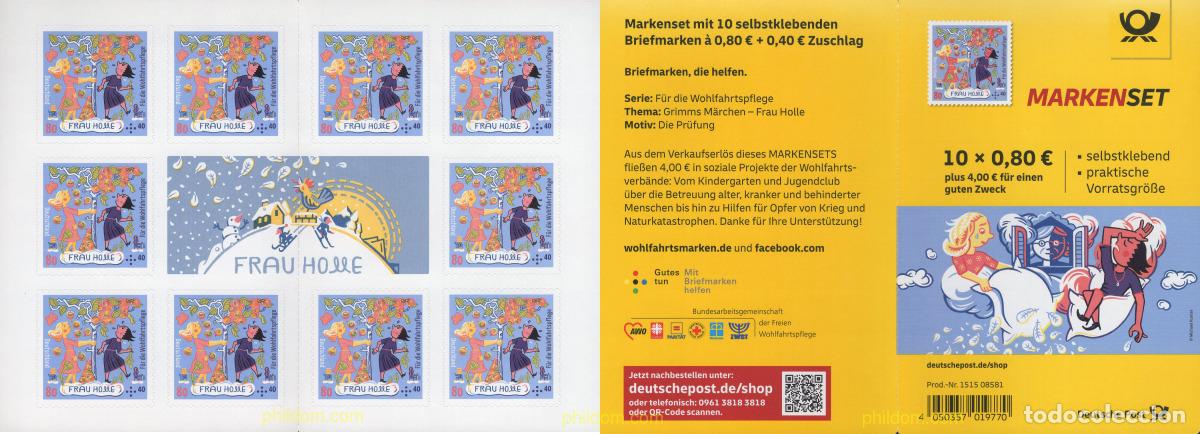 Sellos: 644362 MNH ALEMANIA FEDERAL 2021 A BENEFICIO DE OBRAS DE BENEFICENCIA.