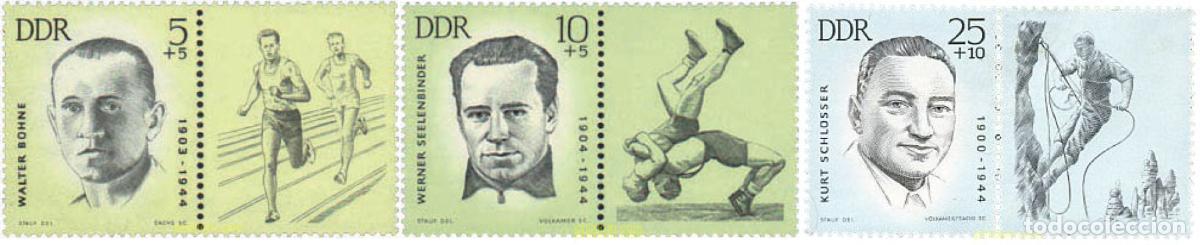 Sellos: 707400 MNH ALEMANIA DEMOCRATICA 1963 DEPORTES