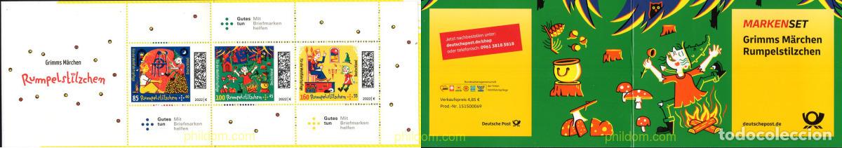 Sellos: 672002 MNH ALEMANIA FEDERAL 2022 CUENTOS POPULARES RUMPELSTILZCHEN