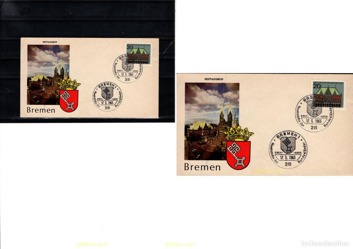 Sellos: 774177 MNH ALEMANIA FEDERAL 1964 CAPITALES DE LAS LANDER