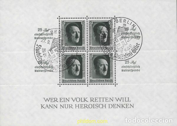 Sellos: 714725 USED ALEMANIA 1937 9 CONGRESO DEL PARTIDO