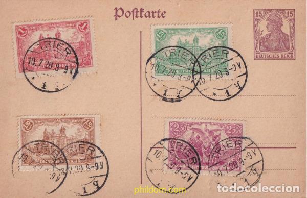 Sellos: 775511 USED ALEMANIA 1920 MOTIVOS VARIOS