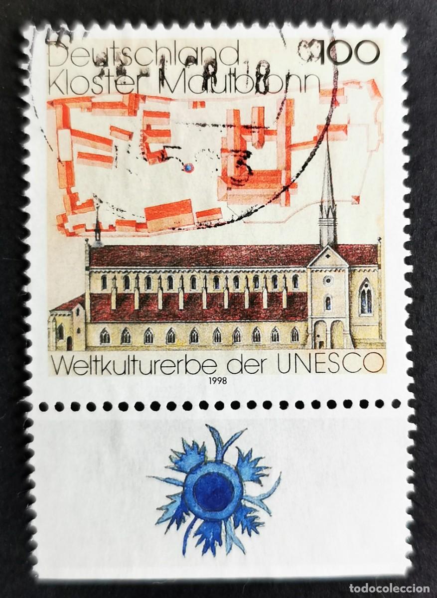 Sellos: Sello Alemania R. Federal 1998, Complejo del Monasterio de Maulbronn, 100 Pf. Michel: DE 1966