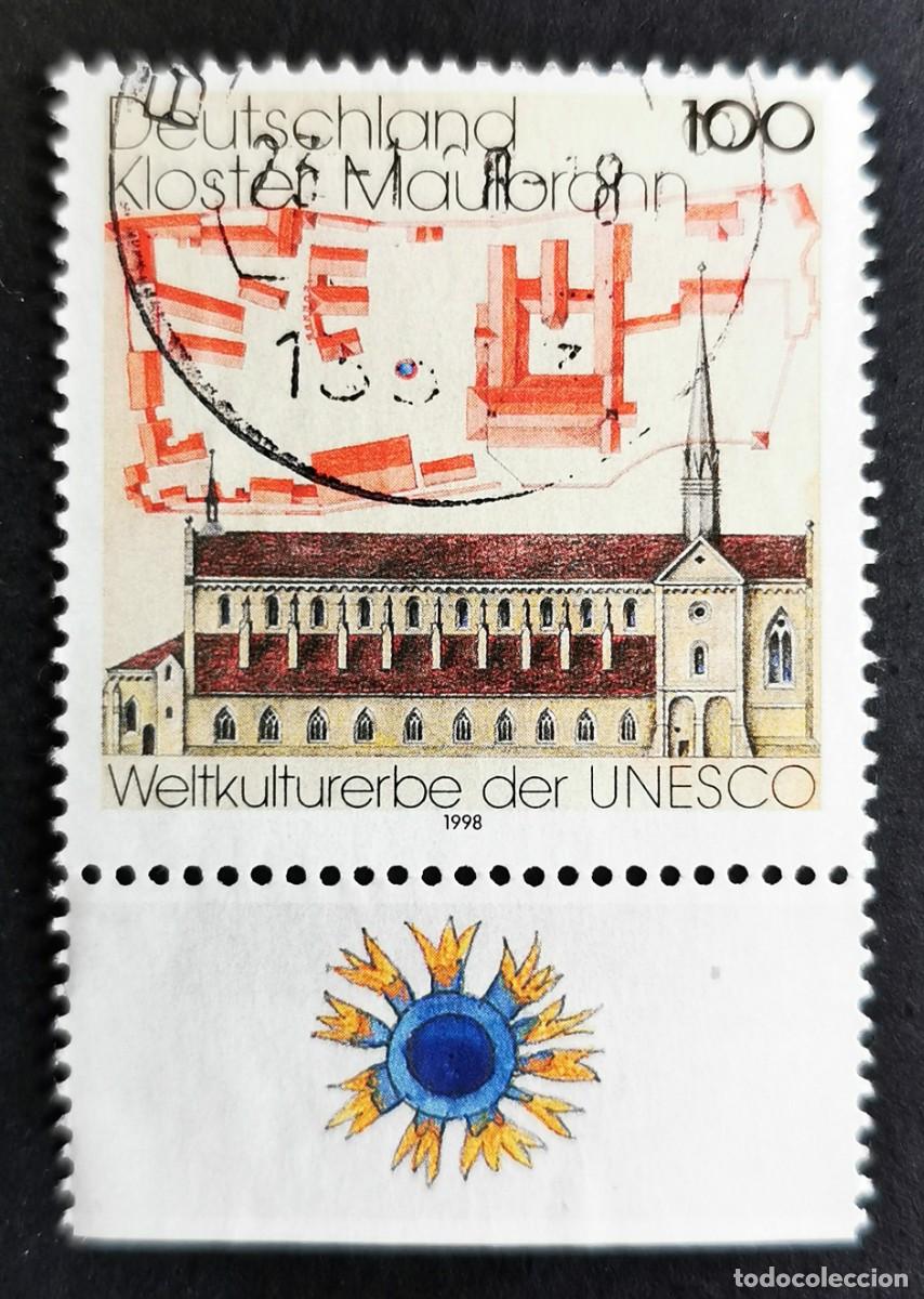 Sellos: Sello Alemania R. Federal 1998, Complejo del Monasterio de Maulbronn, 100 Pf. Michel: DE 1966