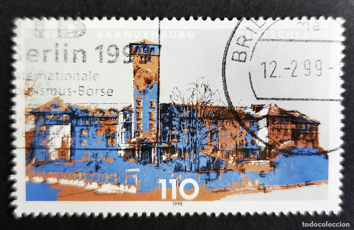 Sellos: Sello Alemania R. Federal 1998, Brandeburgo, Potsdam, 110 Pf. Michel: DE 1977