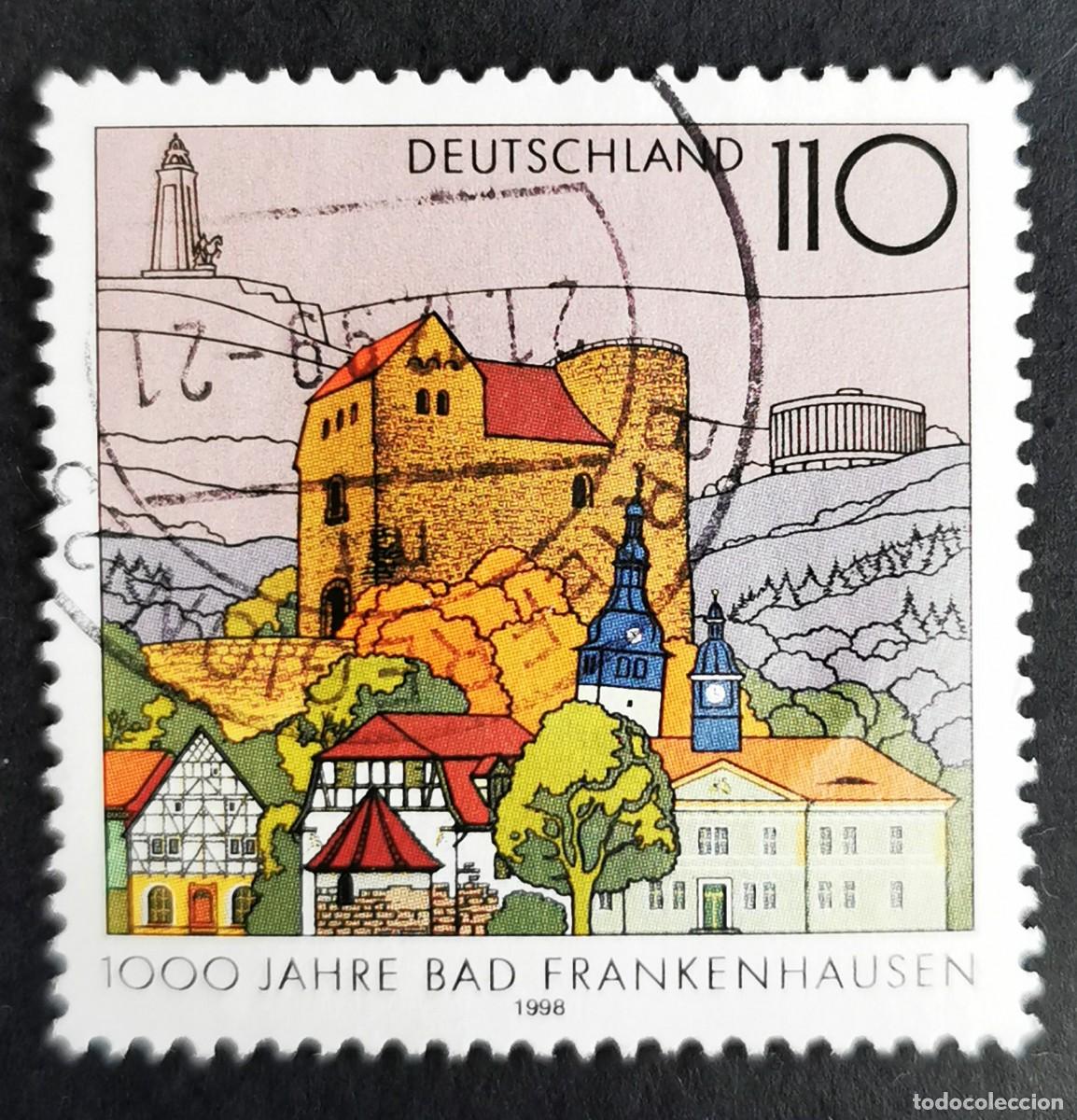 Sellos: Sello Alemania R. Federal 1998, Milenio primera referencia documental, 110 Pf. Michel: DE 1978