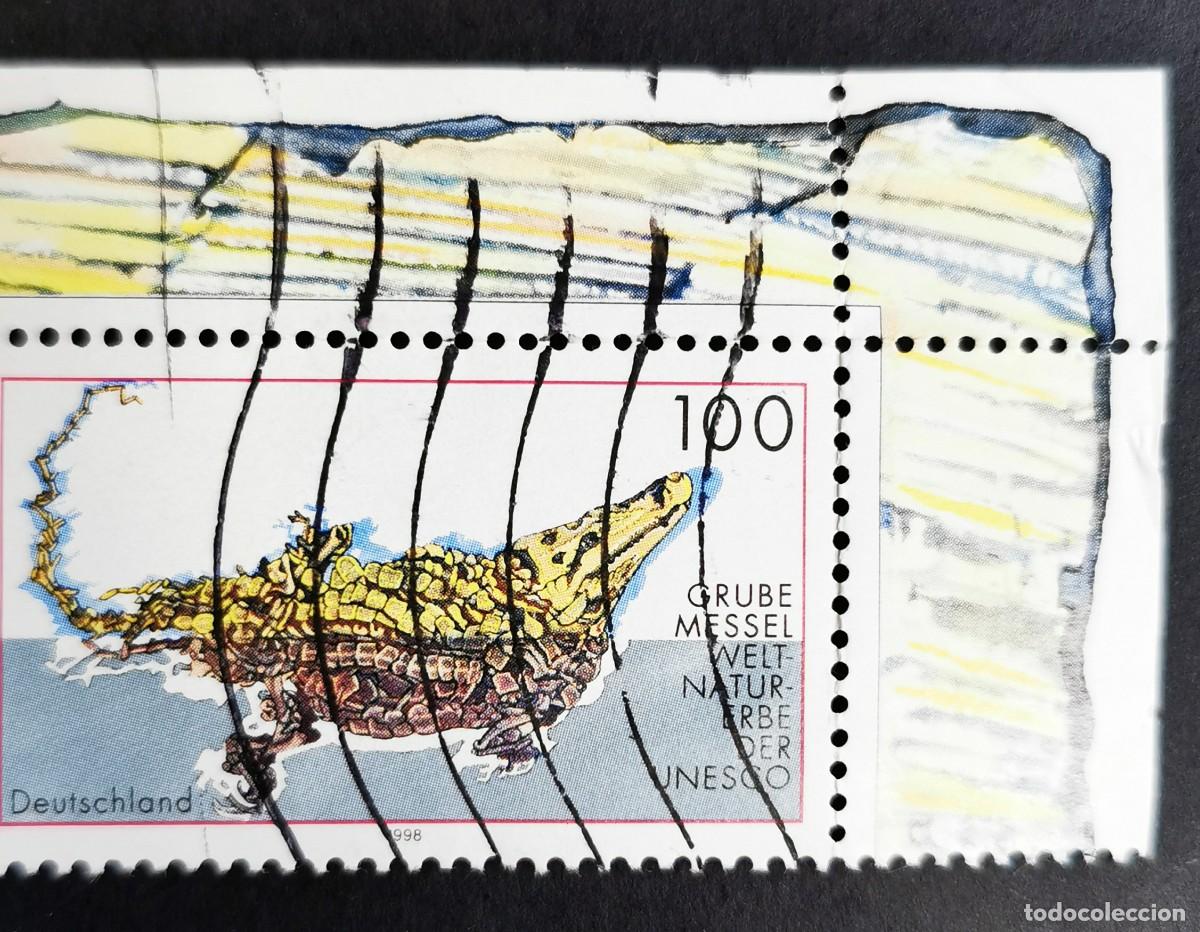Sellos: Sello Alemania R. Federal 1998, Yacimiento f&oacute;sil de Messel Pit , 100 Pf. Michel: DE 2006