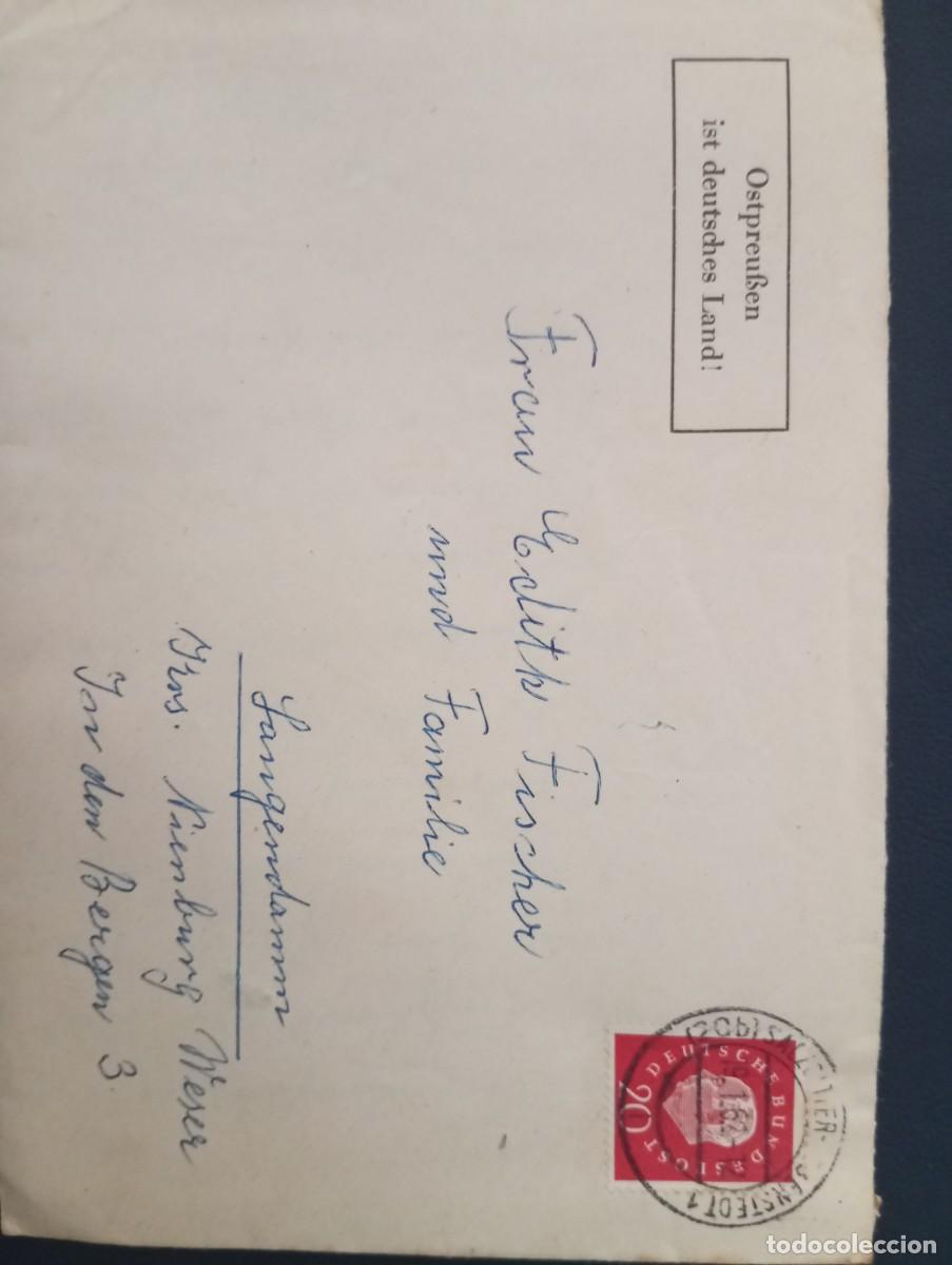 Sellos: ALEMANIA, 1962, SO RE CON INSCRIPCI&Oacute;N REIVINDICATIVA PATRIOTICA
