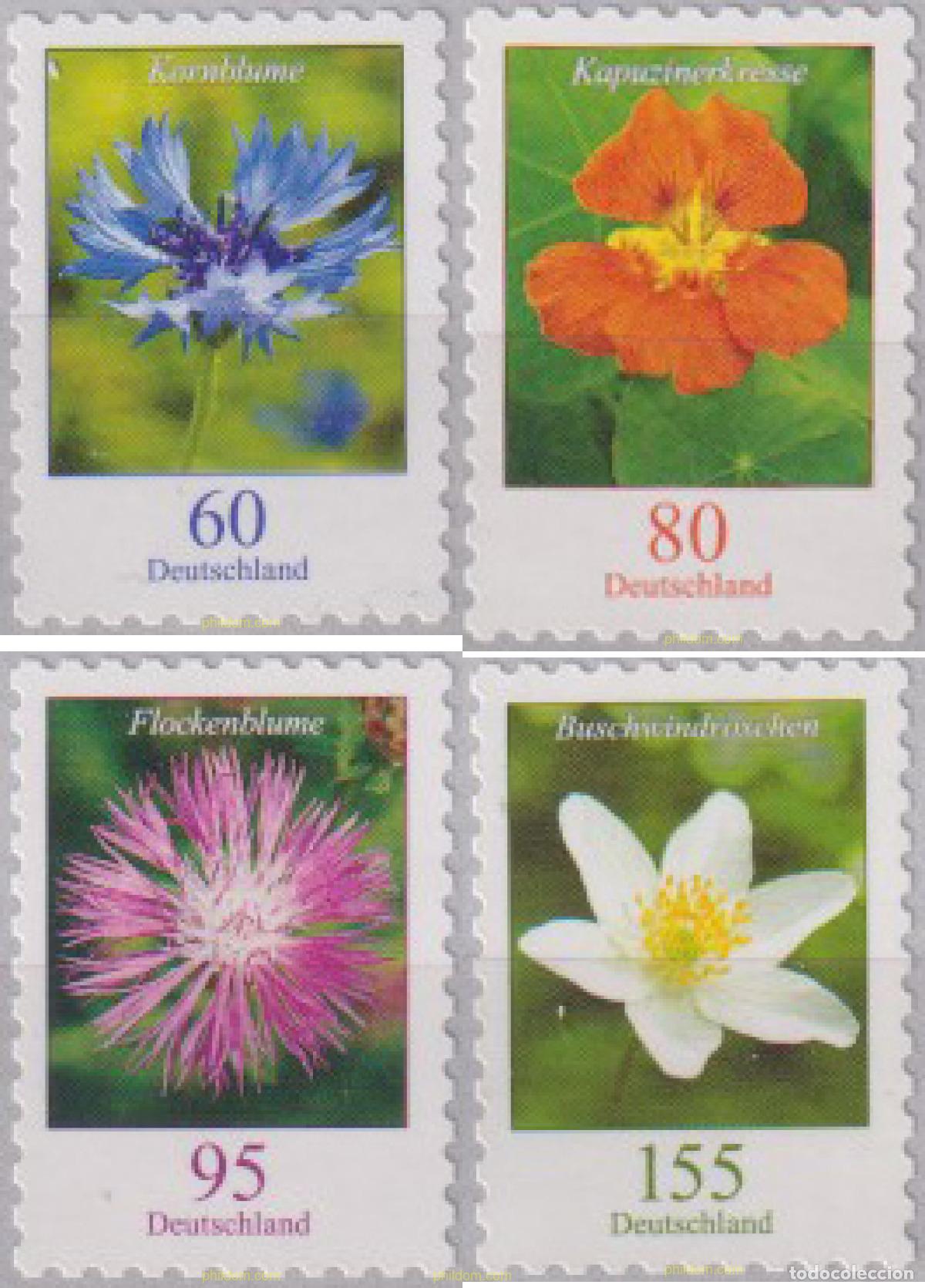Sellos: 617364 MNH ALEMANIA FEDERAL 2019 FLORES