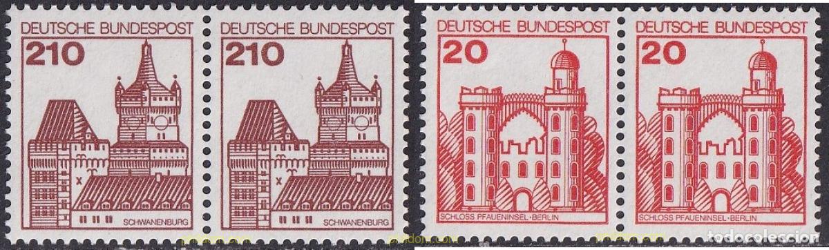 Sellos: 696108 MNH ALEMANIA FEDERAL 1978 CASTILLOS