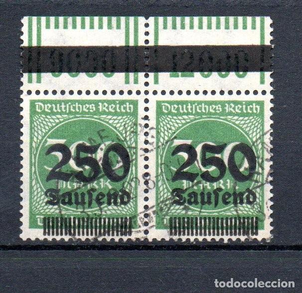 Sellos: REPUBLICA DE WEIMAR. 1923 .250T op 300 Mk - Falsch, Fake Mi 293