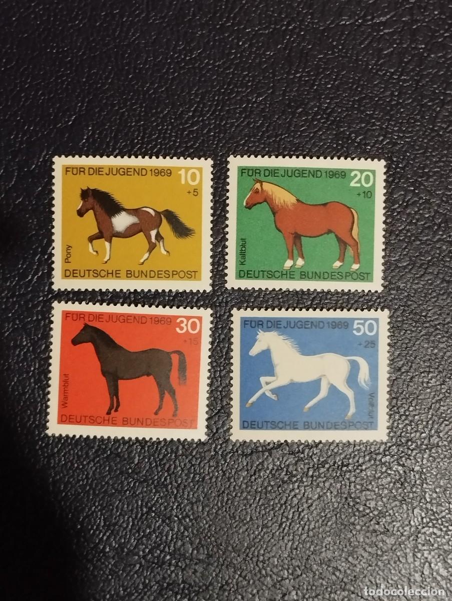 Sellos: 26.07/ Alemania Federal 1969 Serie completa en nuevo