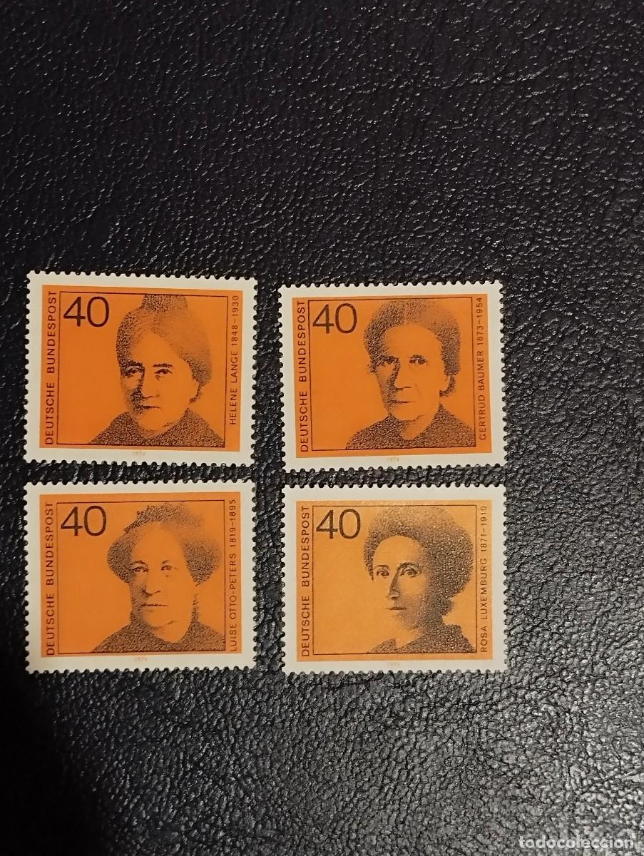 Sellos: 26.07/ Alemania Federal 1974 Serie completa en nuevo