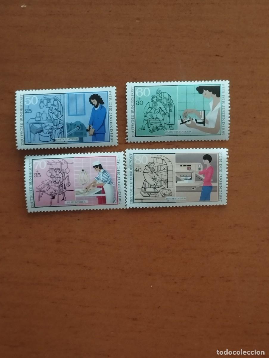 Sellos: 26.07/ Alemania Federal 1987 Serie completa en nuevo