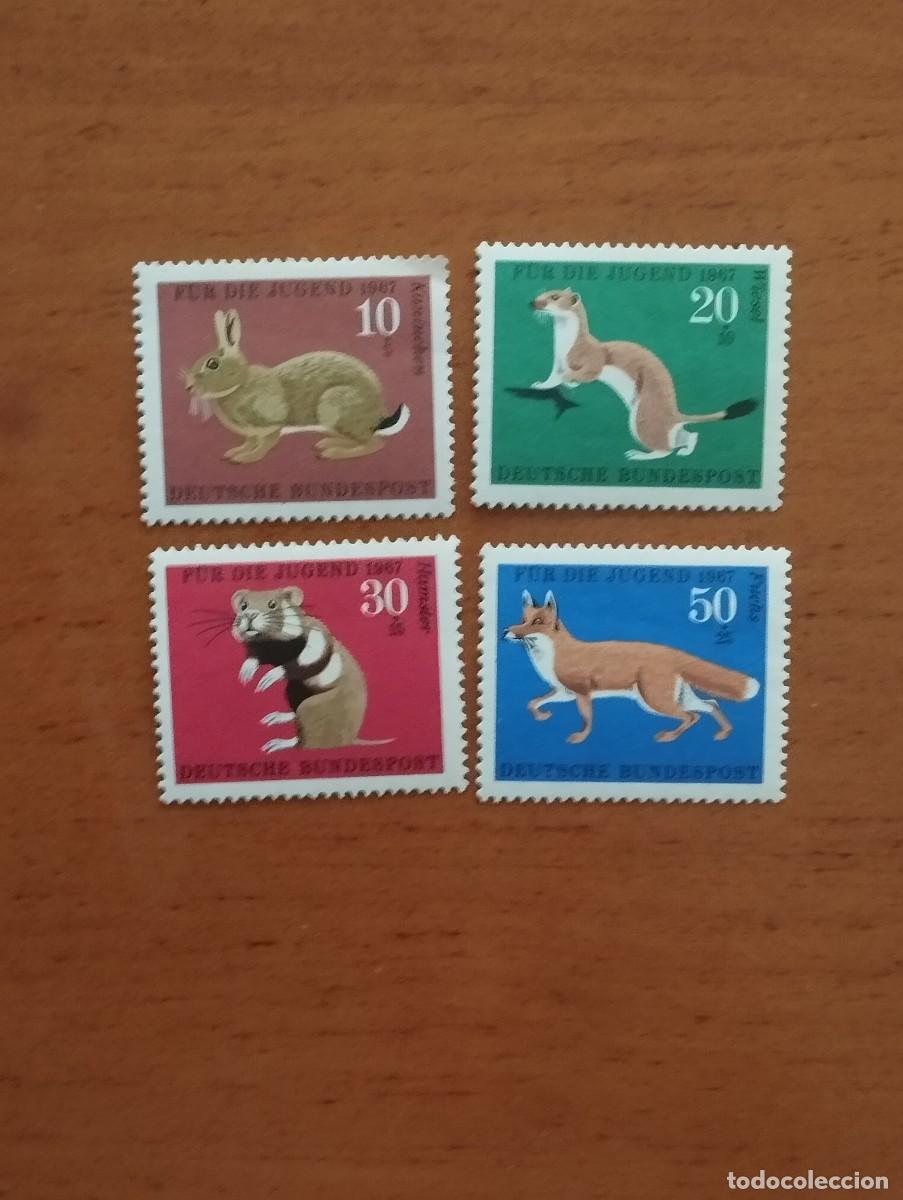 Sellos: 26.07/ Alemania Federal 1967 Serie completa en nuevo